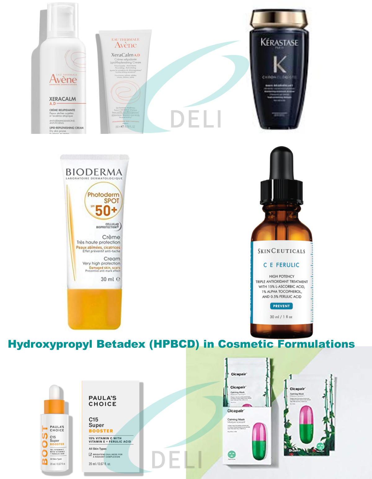 ການນໍາໃຊ້ແບບພິເສດຂອງ Hydroxypropropylinkyl Betadex (HPBCD) ໃນການສ້າງເຄື່ອງສໍາອາງ: ກົນໄກ, ຕົວຢ່າງສິນຄ້າແລະຕົວຢ່າງການຄ້າ