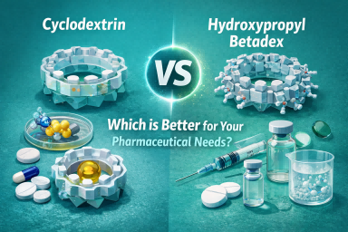 Cyclodextrin ທຽບກັບ Hydroxypropyl Betadex: ອັນໃດດີກວ່າສໍາລັບຄວາມຕ້ອງການດ້ານຢາຂອງເຈົ້າ?