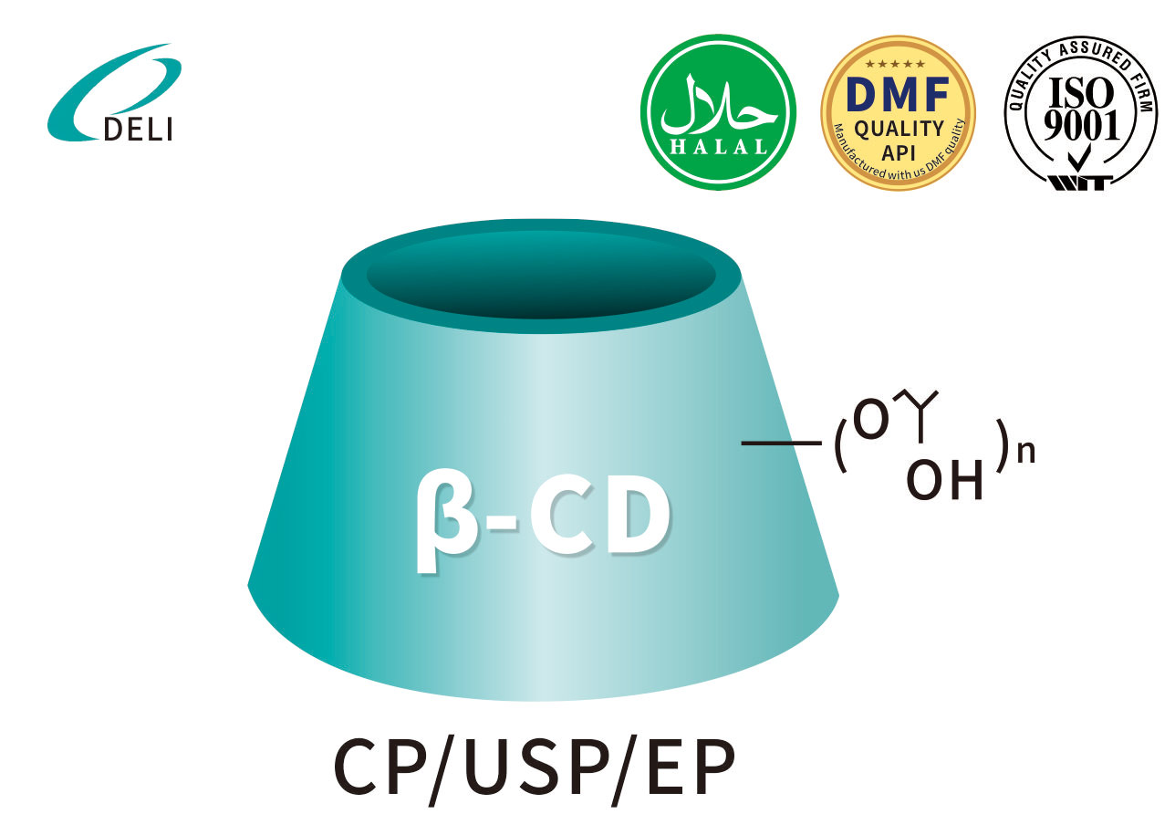 Deli Hydroxyproproproplyl Betadex Betadex Powder USP ແລະ ep ep